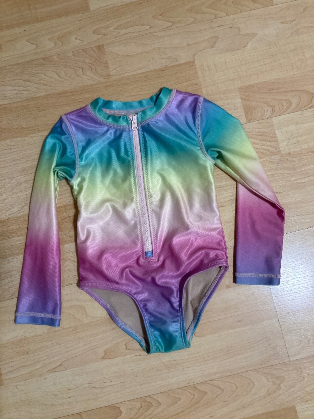 Girl's Tea Collection Rainbow Sunsuit